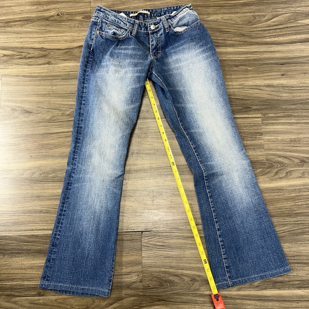 Sergio Valente Jeans Womens Size 4 Blue Bootcut Low Rise Denim 27" Inseam